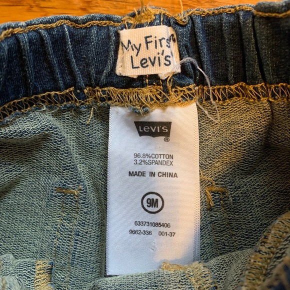 Levi’s my first Levi’s jeans baby jeans 9M - Picture 4 of 5